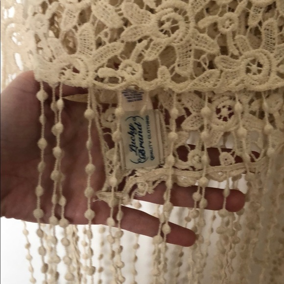 Long Open Weave Scarf - Picture 2 of 2